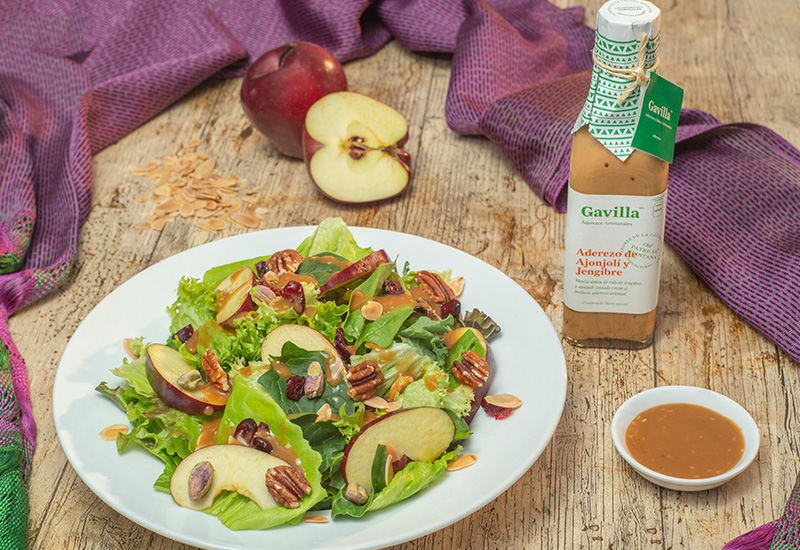 Ensalada de Manzana y fruta seca